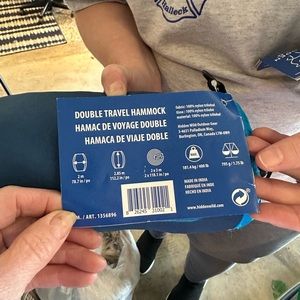 COPY - Hidden Wild Travel Double Hammock. New in package